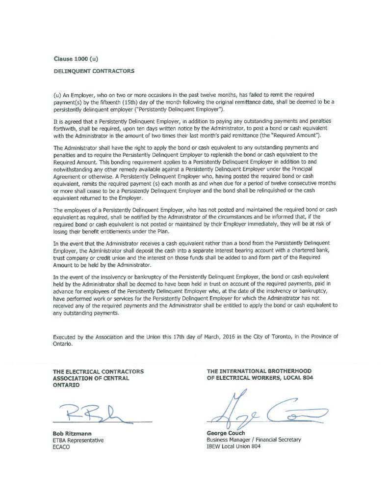 thumbnail of Clause 1000 (u) Delinquent Contractor – signed