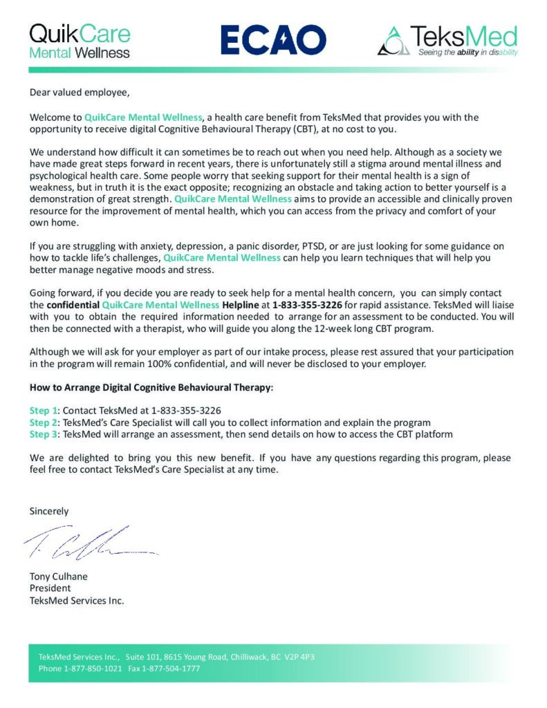 thumbnail of ECAO QuikCare Mental Wellness Q&A Handouts