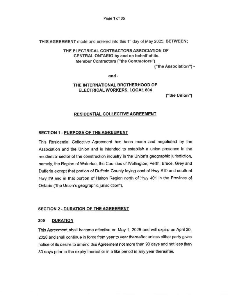 thumbnail of Residential Agreement – Rates correct as of April 2025 (no PNWA)